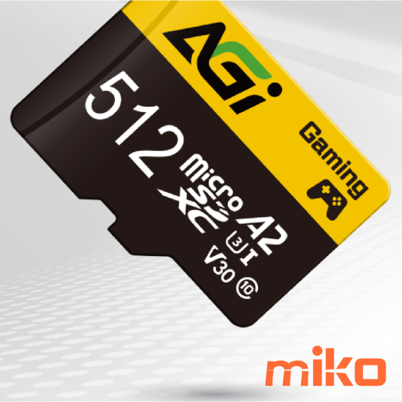 【米可團購專屬優惠】AGI 亞奇雷 microSDXC UHS-I A2 V30 記憶卡